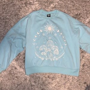 Pacsun brand blue crewneck